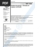 Download Abnt - Nbr 14606 - 2000 - Postos de Servico - Entrada Em Espaco Confinado by Gisele Schmitt SN65832217 doc pdf