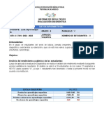 INFORME DE EVAL. DIAGNOSTICA. Terminada de Sexto