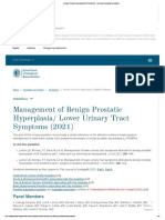 Benign Prostatic Hyperplasia (BPH) Guideline - American Urological Association