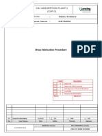 Shop Fabrication Procedure