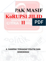 Dampak Masif Korupsi Jilid II Pertemuan Ke-5