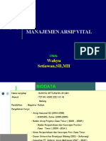 Manajemen Arsip Vital