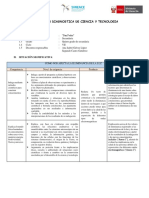 5°EVALUACIÓN DIAGNÓSTICA DE CyT DE