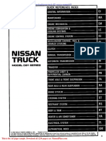 Nissan Truck d21 Service Manual 97