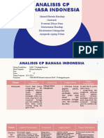 Analisis CP Bahasa Indonesia
