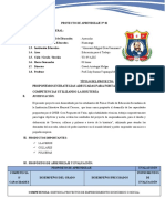 PROYECTOS DE APRENDIZAJE - 4TO Manualidades 2023.
