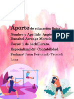 Aporte de Educación Física