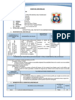 SESIÓN de APRENDIZAJE - Estructura Del Proyecto de Emprendimiento