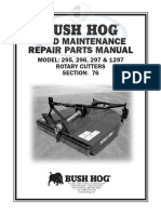 Manual de Partes Bush Hog