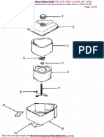 Cub Cadet Parts Manual For Model 1405 SN 170601 207400