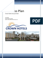 Business Plan Crown Hotels