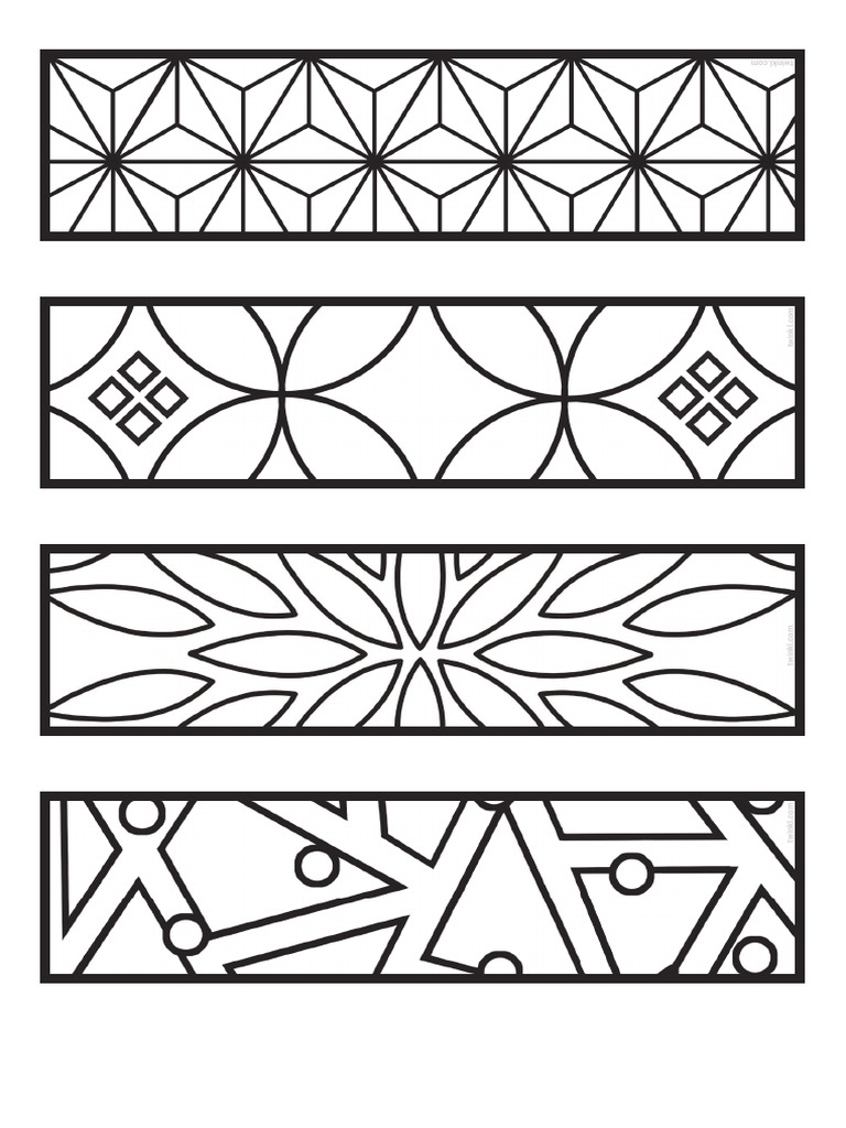 Colouring Bookmark | PDF