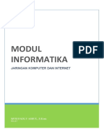 Modul Ajar Informatika - Jaringan Komputer Dan Internet - Fase D-1