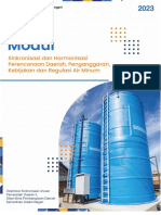 Modul Sinkronisasi Dan Harmonisasi Perencanaan Daerah, Penganggaran, Kebijakan Dan Regulasi Air Minum