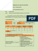 Informe 2023 - Evaluación Diagnostica. Cuarto Grado DPCC