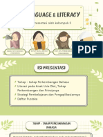 Language and Literacy (Pendidikan Anak Dan Dewasa)