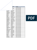 Ejemplo Base para Correspondencia