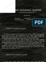 Ilmu Aqsamul Qur'An