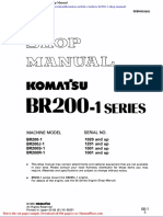 Komatsu Mobile Crushers Br200 1 Shop Manual