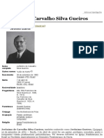 Jerônimo de Carvalho Silva Gueiros - Wikipédia, A Enciclopédia Livre