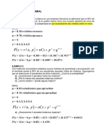 Ejemplos Resueltos de Distribucion Binomial y Poisson