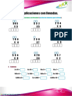 Multiplicacion Con Llevadas