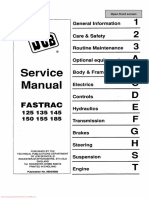 JCB Fastrac 125 135 145 150 155 185 Service Manual