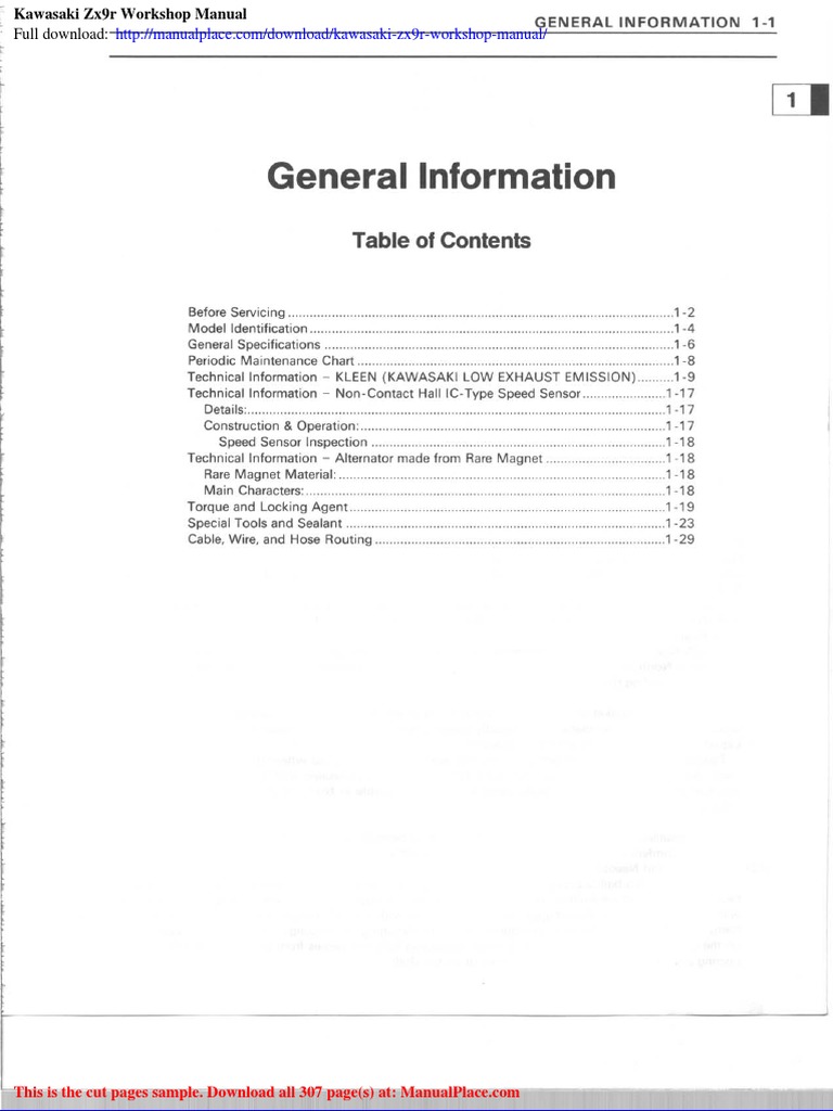 KAWASAKI ZX7R SERVICE MANUAL PDF intelligence overview