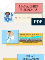 Manajemen Puskesmas Ibu Hawon