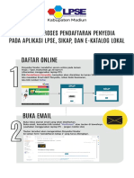 Tata Cara Pendaftaran Penyedia Ke LPSE, SIKaP, Dan E-Katalog Elektronik (4.5)