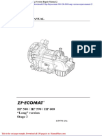 ZF 5hp 6hp Ecomat 500 590 600 Long Version Repair Manual 2