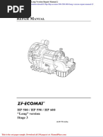 ZF Ecomat 2 Hp502c 592c 602c Technical Manual | PDF | Automatic ...