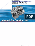 Paccar Engine Manuals Paccar MX 13 Engine Operator Manual FR