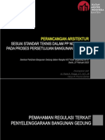 Paparan IAI Banten - Perancangan Arsitektur Sesuai Standar Teknis PP 16-2021