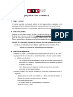 Entrega de La TA2 Texto Argumentativo