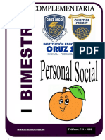 Inicial Naranjitas Personal Social - I Bimestre 2014