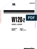 Komatsu Wheel Loaders w120 2 Shop Manual