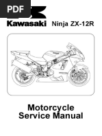 Kawasaki ZX 12r Zx1200 b1!3!02 A 04 Service Manual | PDF | Bearing