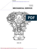 Nissan Official Training Engine Mechanical Service