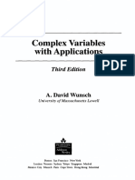 Complex Variables With Applications GBV