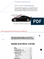Mazda RX 7 Engine Electrical Systems