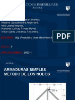 Armaduras Simples-Metodo de Los Nodos-Grupo Fisica 2