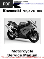 Kawasaki Ninja ZX-12R Service Manual | PDF | Bearing (Mechanical