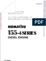 Komatsu Engine 155 4 Shop Manual Sebe6120a05