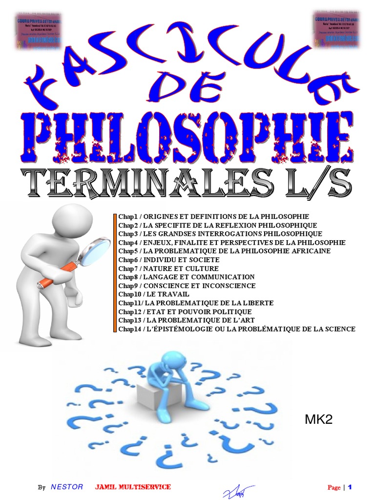Définitions et enjeux de la philosophie | PDF | Philosophie