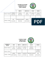 Schedule Repaso 2021