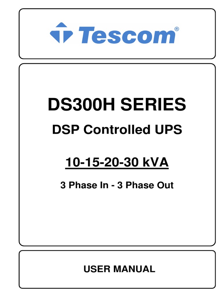 Ds300h Series Download Free Pdf Power Inverter Rectifier