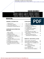 Ssang Yong Korando New Actyon 2010 2013 Engine Assambly Service Repair Manual