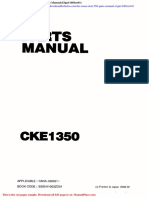 Kobelco Crawler Crane Cke1350 Parts Manual S3gn11003zo01