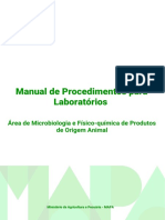 2023 MAPA. Manual de Procedimentos para Laboratórios